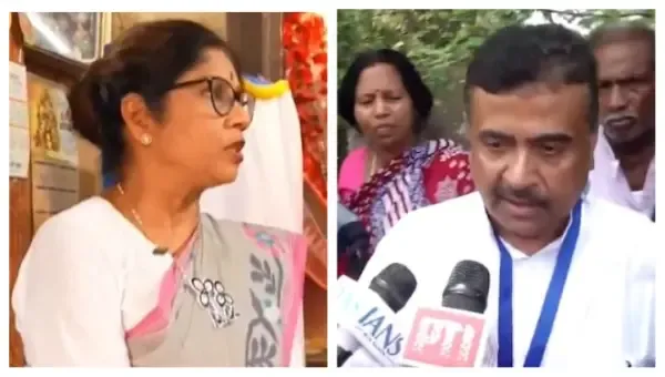 TMC Slams Nandigram Police Tilt To BJP; Adhikari Counters With TMC Thug Claims
