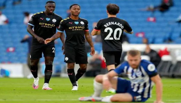 मॅंचेस्टर सीटीचा ब्रायटनवर शानदार विजय