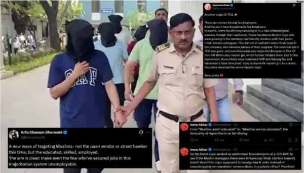 Silence and spin: How the Islamo-leftist ecosystem brushed aside sexual harassment and religious persecution of Hindu employees at Nashik TCS to shield Muslim perpetrators