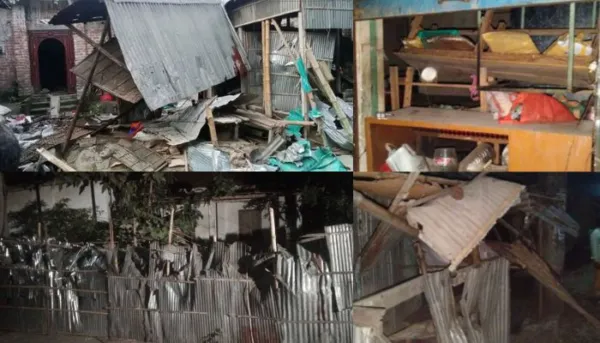 Bangladesh: Muslim mob vandalises houses and shops of Hindus over murder of Muslim man by drug peddler Mohammad Momin; what we know so far