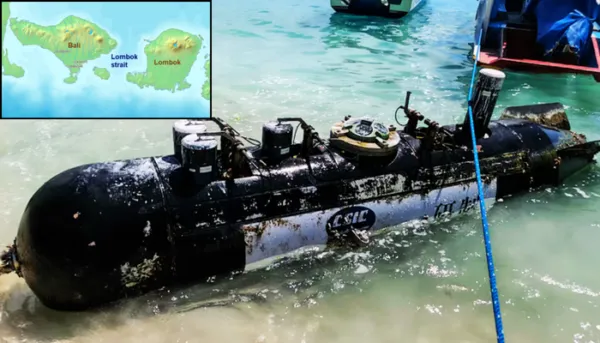 Mysterious underwater drone found by Indonesian fisherman in Lombok Strait confirmed to be Chinese undersea monitoring device, Chinese official says no need for excessive suspicion