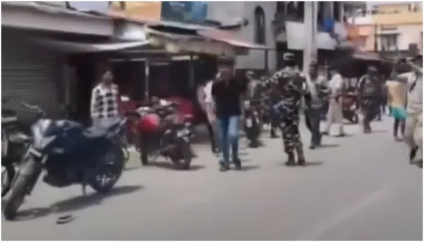 WATCH: Clashes erupt in Cooch Behar's Dinhata amid WB vote counting, central forces resort to lathi charge