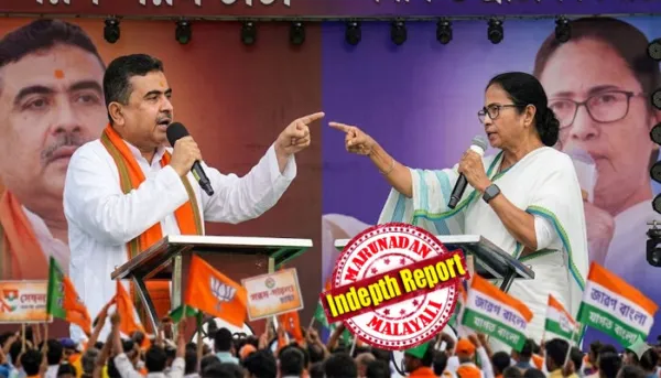 'ഇനി ഹിന്ദുക്കള്ക്ക് വേണ്ടി മാത്രമായിരിക്കും ഞാന് പ്രവര്ത്തിക്കുക'; പരസ്യമായി മതം പറയുന്ന നേതാവ്; നന്ദിഗ്രാം സമരത്തിന്റെ നട്ടെല്ല്; അഭിഷേക് ബാനര്ജിയുമായി ഉടക്കി തൃണമൂല് വിട്ട് ബിജെപിയില്; ഇപ്പോള് മമതയെ കെട്ടുകെട്ടിച്ചു; മടയില് കയറി പുലിയെ പിടിക്കുന്ന വീരന്! ബംഗാള് കടുവ സുവേന്ദു അധികാരിയുടെ കഥ