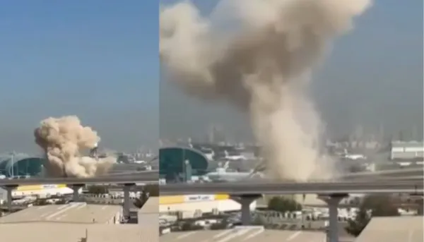 Dubai International Airport resumes partial flights operation following a suspension due to Iranian drone hit