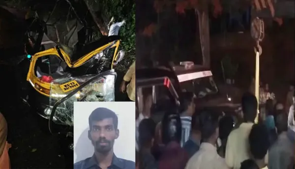 പോലീസ് ജീപ്പും ഓട്ടോറിക്ഷയും കൂട്ടിയിടിച്ച്‌ ഓട്ടോ ഡ്രൈവര്‍ മരിച്ചു, എ.എസ്.ഐ.യ്ക്കും പരിക്ക്