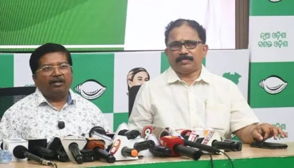 ଡବଲ ଇଞ୍ଜିନ ସରକାର ଡବଲ୍‌ ବିକାଶ ନାରା ଦେଇ କ୍ଷମତାକୁ ଆସିବା ପରେ ଡବଲ ଧୋକା ଦେଉଛନ୍ତି: ବିଜେଡି