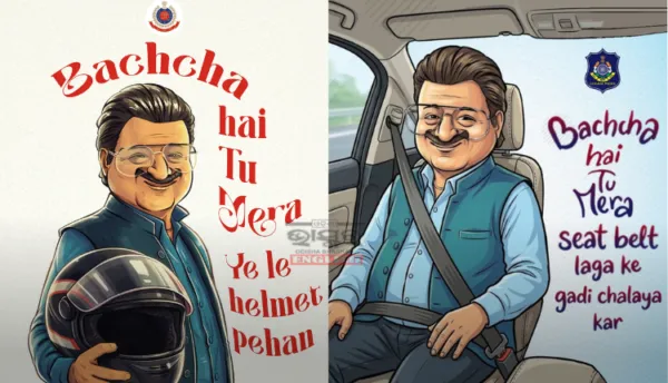 'Mera Bachha Hai Tu': Police Tap Dhurandhar 2 Trend To Push Safety Messages Online