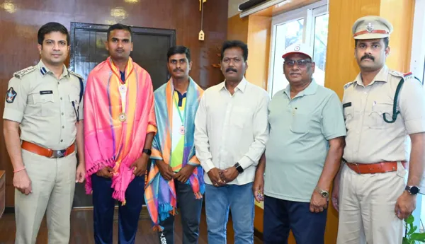 రాష్ట్రస్ధాయి మాస్టర్స్‌ క్రీడల్లో రాణించిన కర్నూలు పోలీసు క్రీడాకారులు