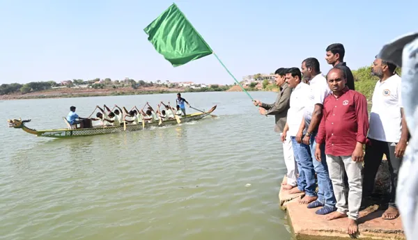 జిల్లా స్థాయి శాప్ వాటర్ స్పోర్ట్స్ పోటీలు ప్రారంభం