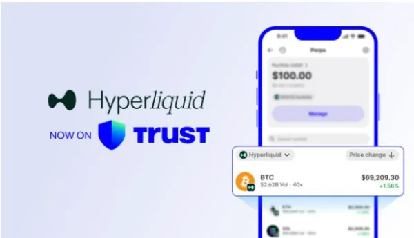 Trust Wallet Brings the Perp DEX War to Mobile With Hyperliquid Integration