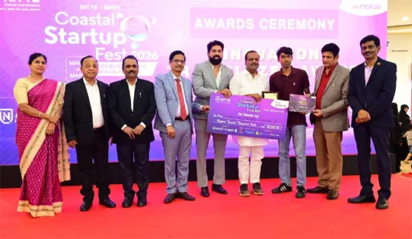 Nitte-MRPL Coastal Startup Fest 2026 Concludes in Mangaluru; Speaker U.T. Khader Honors Emerging Entrepreneurs