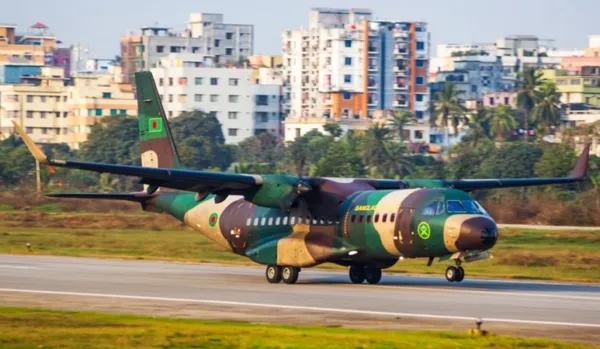 Bangladesh Army Aviation Group installing air defence and radar system at Lalmonirhat airbase