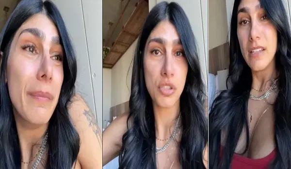 VIDEO: फफक फफक कर रो पड़ी मिया खलीफा...! छलका दर्द, बोलीं-कब रूकेगी ये जंग