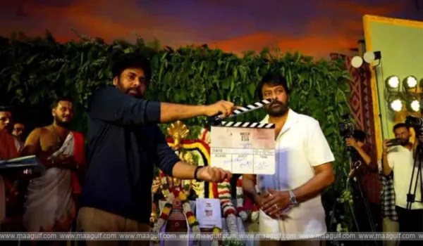 'Mega 158' గ్రాండ్ లాంచ్.. క్లాప్ కొట్టిన పవన్ కళ్యాణ్!