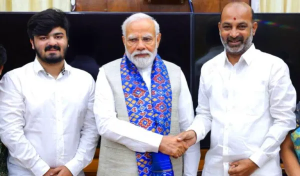 Bandi Sanjay to accompany PM Modi during Hyderabad visit amid POCSO case against son