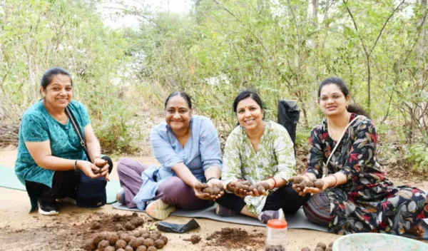 TGFDC organises seed ball drive in Hyderabad to mark Biodiversity Day