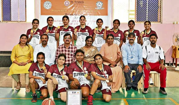 St Francis College wins Osmania University basketball title