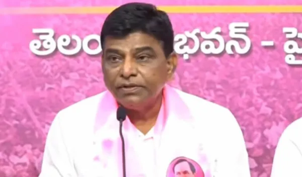 Khammam BRS leaders condemn attack on KCR's Gajwel MLA camp office