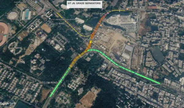 Hyderabad's IIIT-H junction to get 3 flyovers, underpass to ease traffic