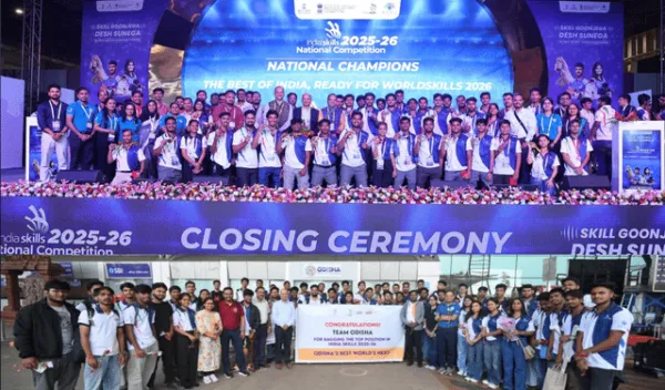 'ଇଣ୍ଡିଆ ସ୍କିଲ୍ସ' ଜାତୀୟସ୍ତରୀୟ ପ୍ରତିଯୋଗିତାରେ 'ଟିମ୍ ଓଡ଼ିଶା'ର ଶ୍ରେଷ୍ଠ ପ୍ରଦର୍ଶନ