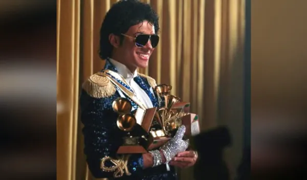 Jaafar Jackson recalls emotional moment of holding Michael Jackson's Grammy on film set