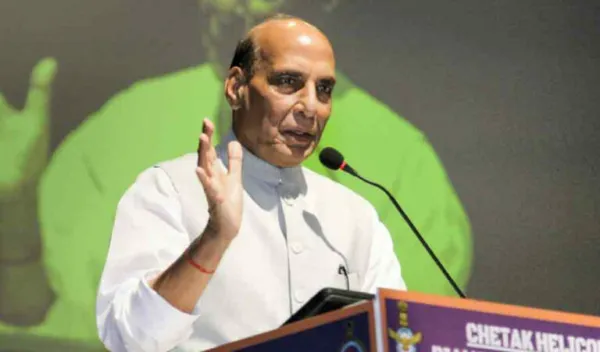 Rajnath Singh accuses LDF of betraying Lord Ayyappa