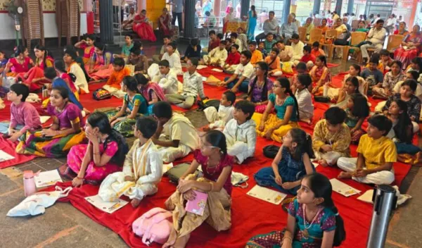 Sringeri Sharada Peetham's ABF summer camps in Hyderabad