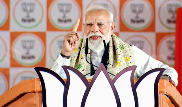 Modi's ten-point guarantee for sisters and promise of fast-tracking CAA after polls in WB