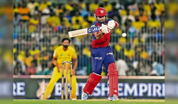 Iyer's fifty powers Punjab Kings past Chennai Super Kings by five wickets