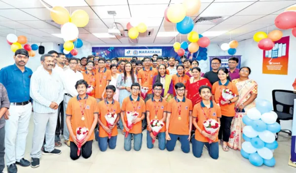 Narayana students excel in JEE Main 2026: Seven score 100 percentile, eight named state toppers