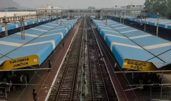 Rayanapadu Railway Station Redeveloped Under Amrit Bharat Scheme