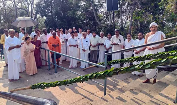 44th Anniversary of Lord Bahubali Statue Installation Celebrated at Dharmasthala