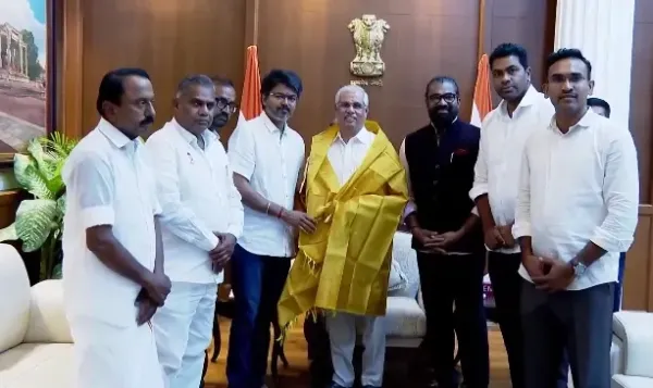 మరో వివాదంలో టీవీకే అధినేత విజయ్