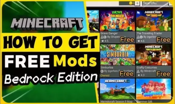 Minecraft Bedrock Mods: What You Get and What You Don't