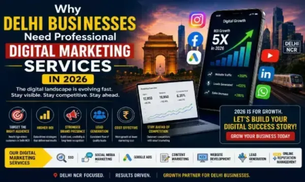 Why Delhi Businesses Need Professional Digital Marketing Services in 2026