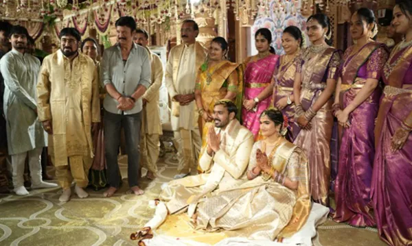 ఘనంగా నిర్మాత వి.ఆర్.కె. రావు మనవరాలి వివాహం