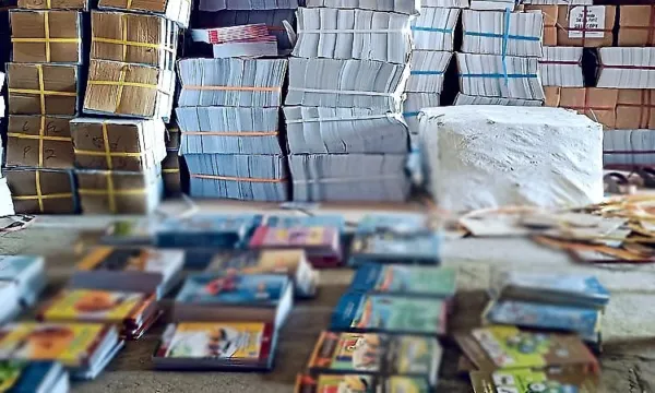 Textbook distribution begins across Karnataka schools ahead of reopening