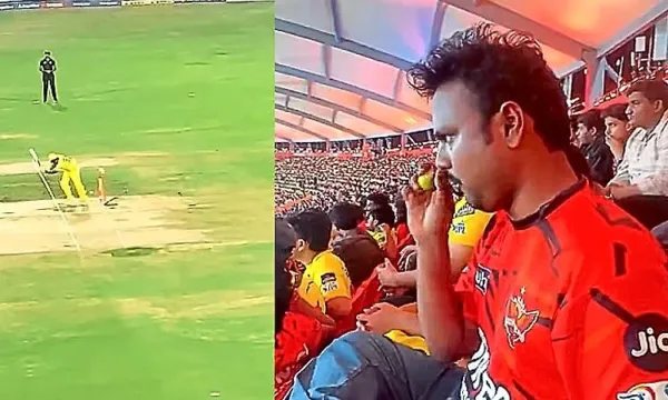 Viral video sparks controversy during SRH vs CSK match over 'lemon ritual'