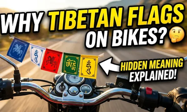 Why we use Tibetan prayer flags on bikes: The story behind the Tibetan symbol