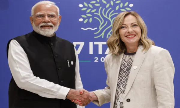ఇటలీ ప్రధాని జార్జియాతో మోదీ భేటీ