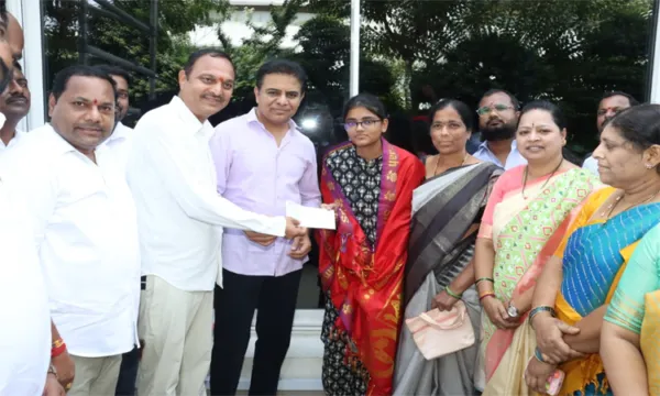 ఎంసెట్‌లో తొలి ర్యాంక్..కేటీఆర్ విషెస్