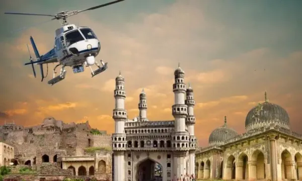 Helicopter tourism takes off in Hyderabad from April 9