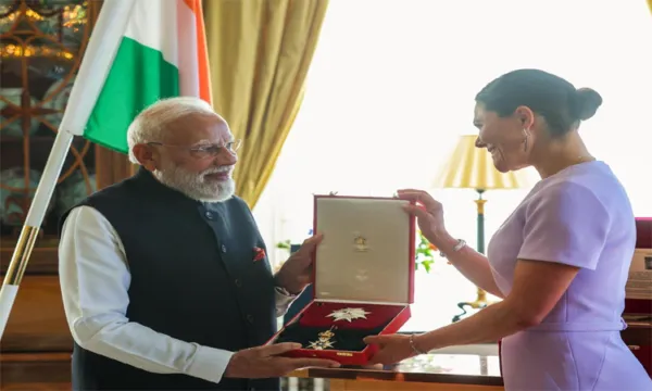 ప్రధాని మోదీకి స్వీడన్ పురస్కారం
