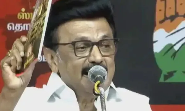 "சூப்பர்ஸ்டாரு யாருன்னு கேட்டா.." - மேடையில் திடீரென ரஜினி பாட்டைப் பாடிய முதல்வர் ஸ்டாலின்!
