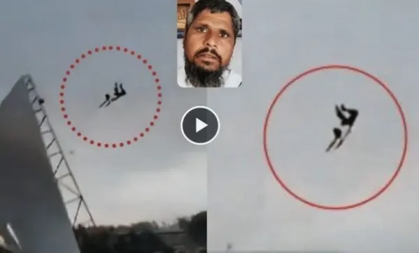 جسے اللہ رکھے.طوفان آیا اور ننھے میاں 50 فٹ بلندی تک اچھل کر گر پڑے