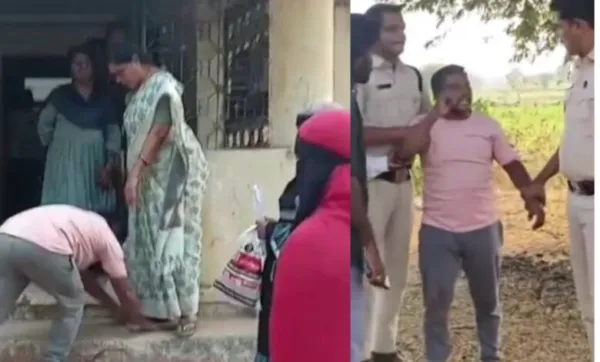 تلنگانہ میں چار بیٹیوں کا باپ احمد پاشاہ انصاف کو ترستا رہا، ڈبل بیڈ روم نہ ملنے پر پہلے تحصیلدار کے پاؤں پکڑے اس کے بعد سیل ٹاور پر چڑھ کر زندگی ختم کرنے کی کوشش کی