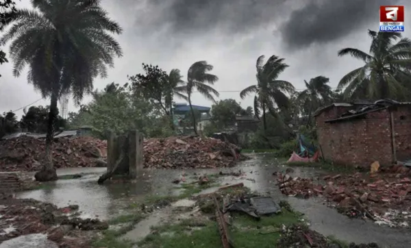 সুন্দরবনে বৃষ্টির তাণ্ডব: ব্যাপক ক্ষতির মুখে সবজি চাষ