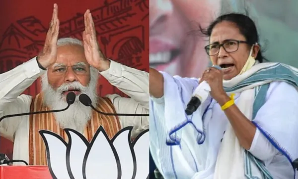 पश्चिम बंगाल में BJP 150 से ज्यादा सीटों पर चल रही आगे, ममता की TMC को बड़ा नुकसान