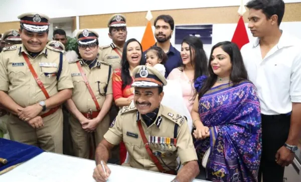سی وی آنند نے تلنگانہ کے نئے ڈی جی پی کے طور پر عہدہ سنبھال لیا