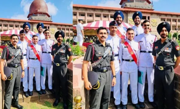 महाराजा रणजीत सिंह इंस्टीट्यूट के 5 कैडेट्स ने NDA में बनाया इतिहास, चीफ ऑफ आर्मी स्टाफ ने किया निरीक्षण